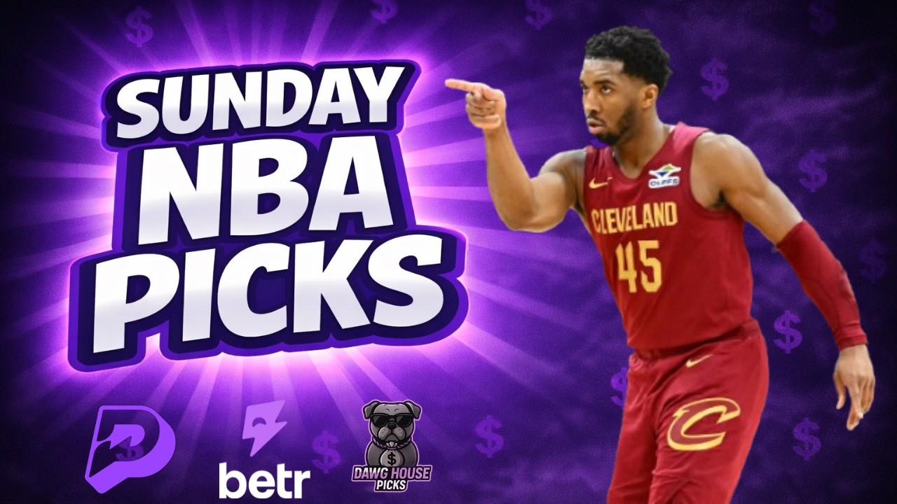 BEST NBA SUNDAY PRIZEPICKS TODAY (11-3 RUN!🔥) | PLAYER PROPS & PREDICTIONS APRIL 5TH #nba