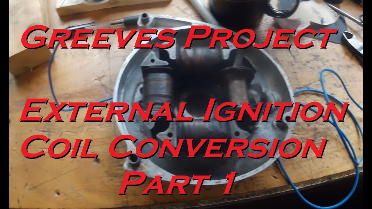 Greeves Scrambler Project Part 21 Magneto Ignition Points External Coil Conversion