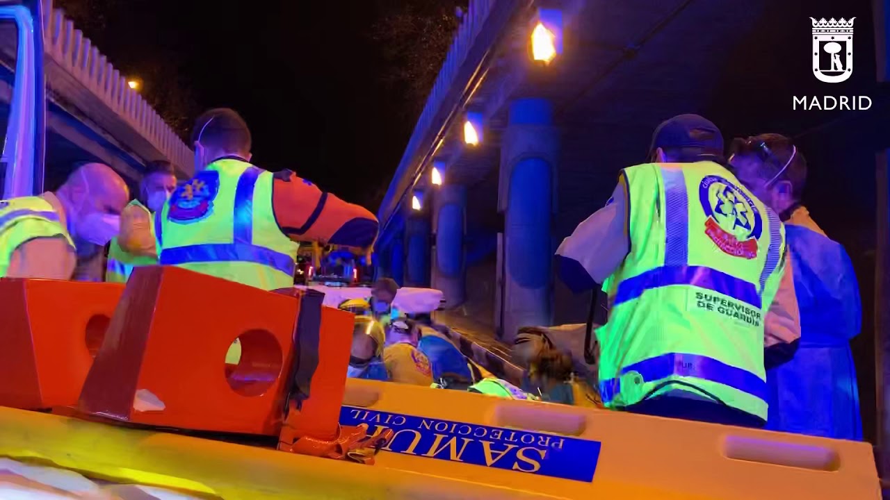 Accidente Moto Túnel María De Molina 6febr21