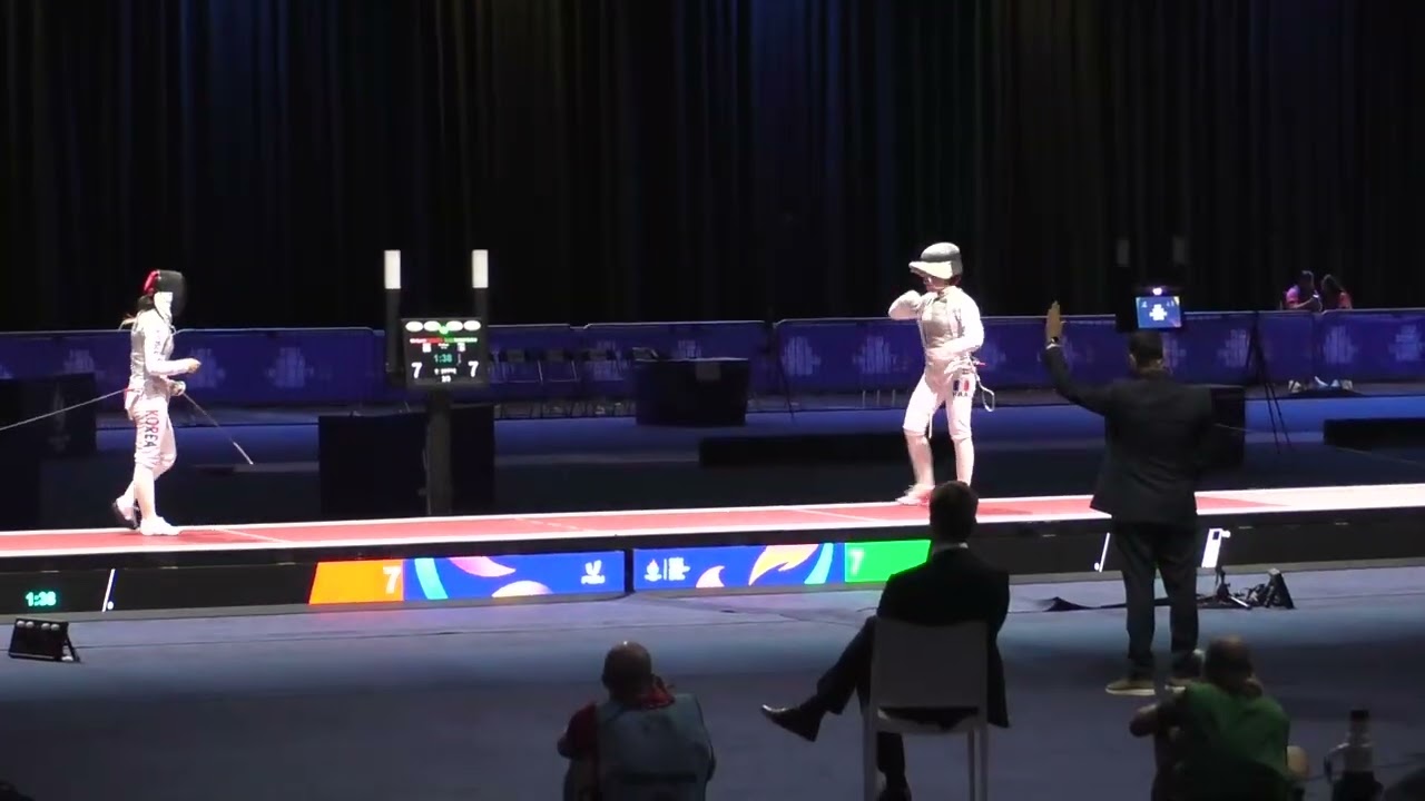 University Games 2025 SWF - L4 - Mo Byeoli KOR v Esther Bonny FRA