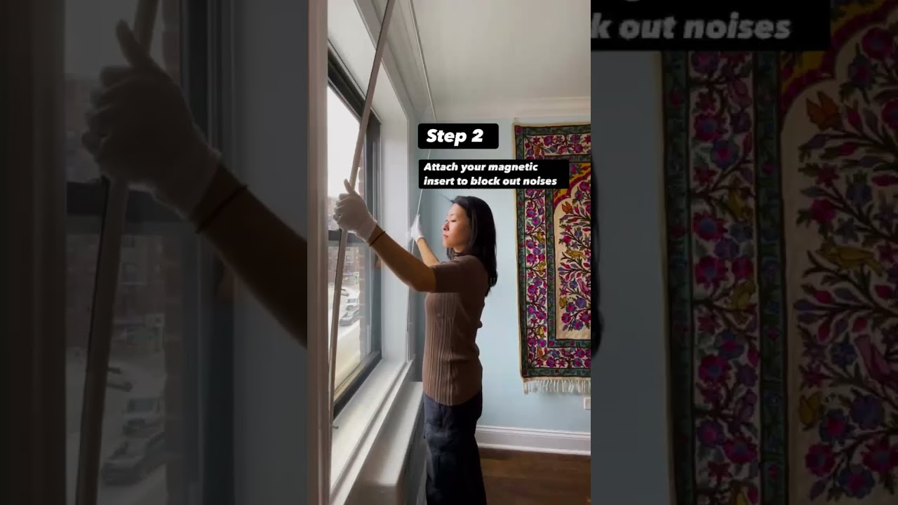 How to install a soundproofing window insert with Whisper Window