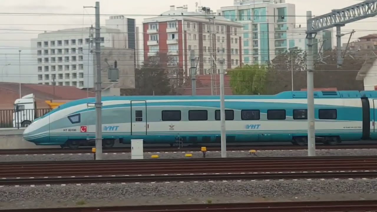 TCDD | HT 80100 (Siemens Velaro TR), HT 65000 (CAF) Yüksek Hızlı Tren (YHT) | Video Derlemesi