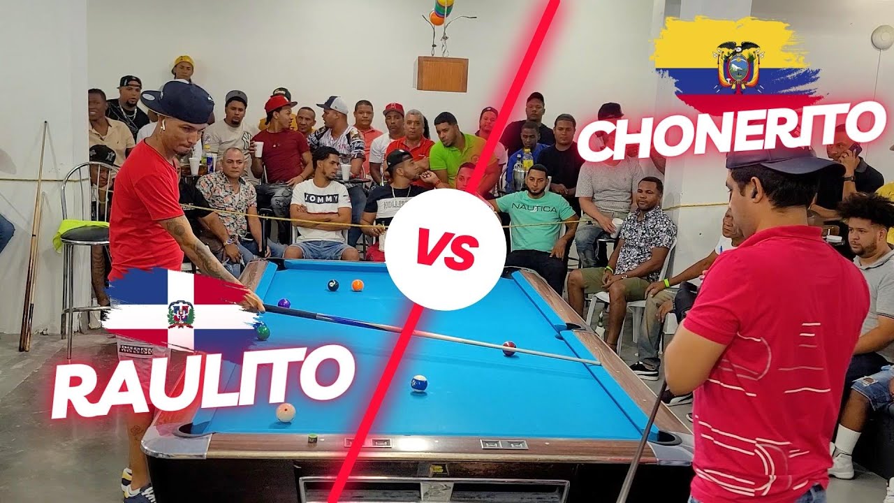 LA MEJOR PARTIDA DE BILLAR DEL AÑO - RAULITO VS CHONERITO - SEGUNDA PARTE