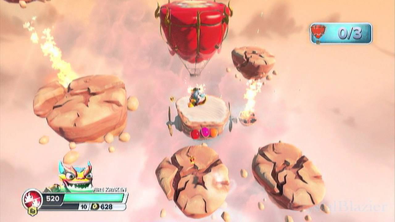 Skylanders: Swap Force - Fire Kraken Gameplay Vignette (360)