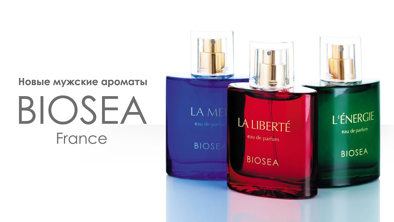 Новые мужские ароматы от BIOSEA