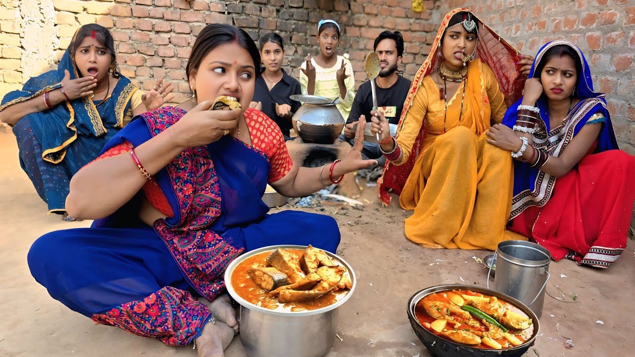 चटनी छिपकटनी सास मछली खाती और बहू से छिप काटती ।। Chatani Chhip katani sas ।। Soni Suman Official