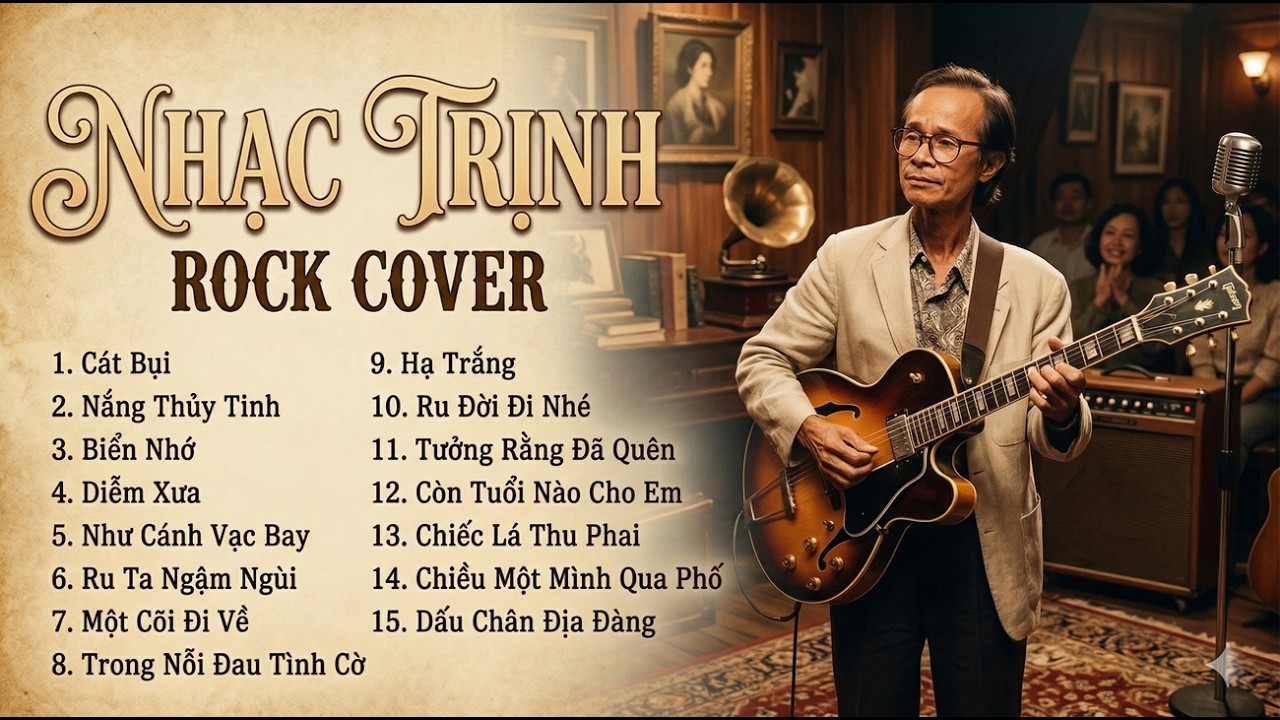 Nhạc Trịnh Hóa Rock Hay Đến Bất Ngờ 🔥 Hạt Bụi Nào Hóa Kiếp Thân Tôi | Nghiện Nhạc Tình #rock