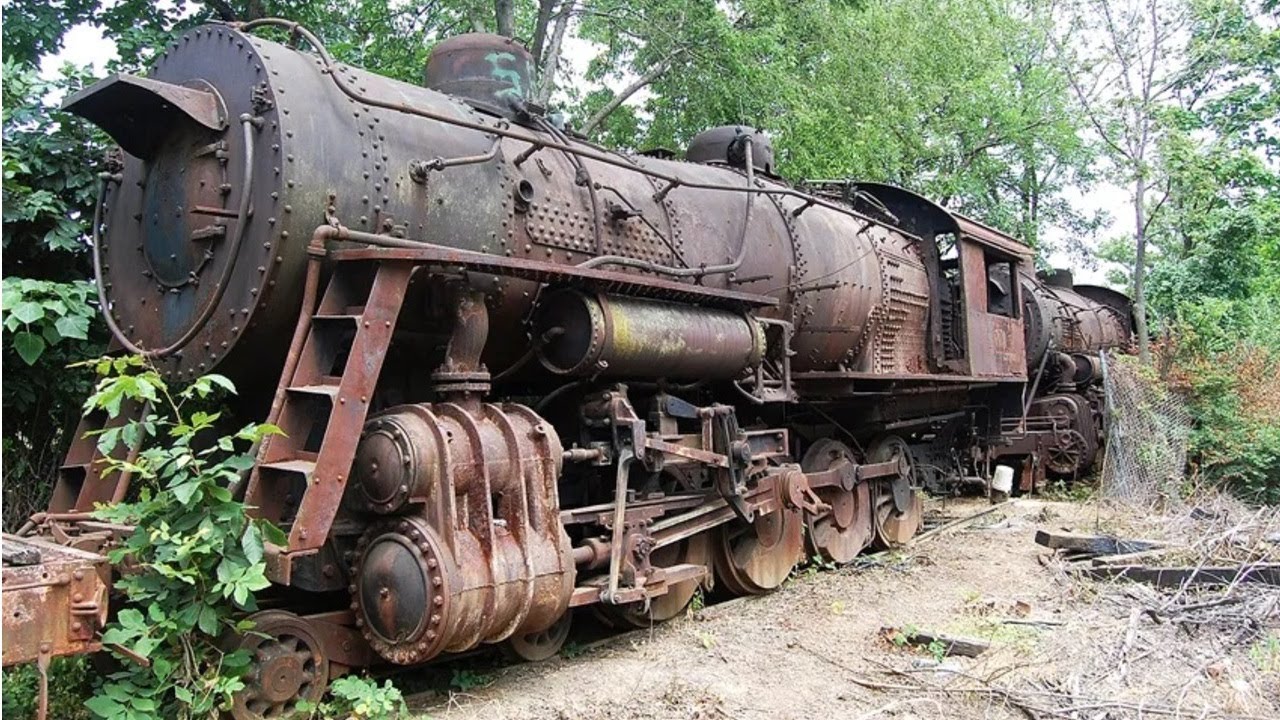 10 Trenes abandonados mas increíbles del mundo