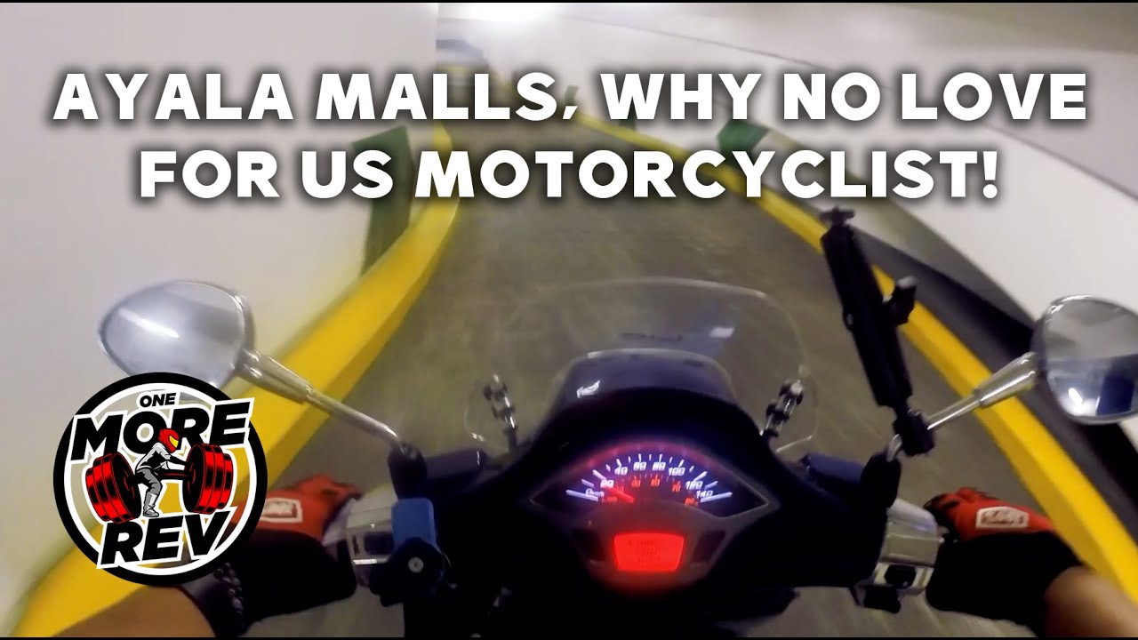 Ayala Malls - Glorietta, if you ride a motorcycle to the mall, be warned!