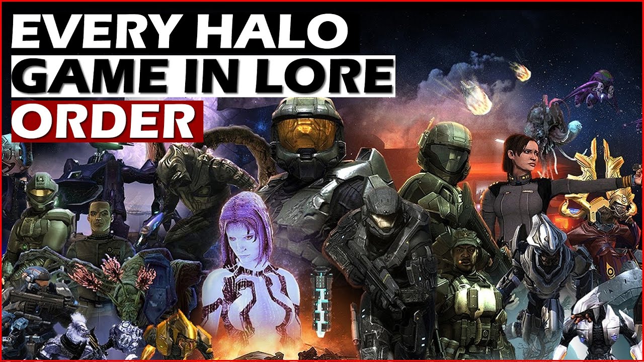 All Halo Games In Order According To Lore