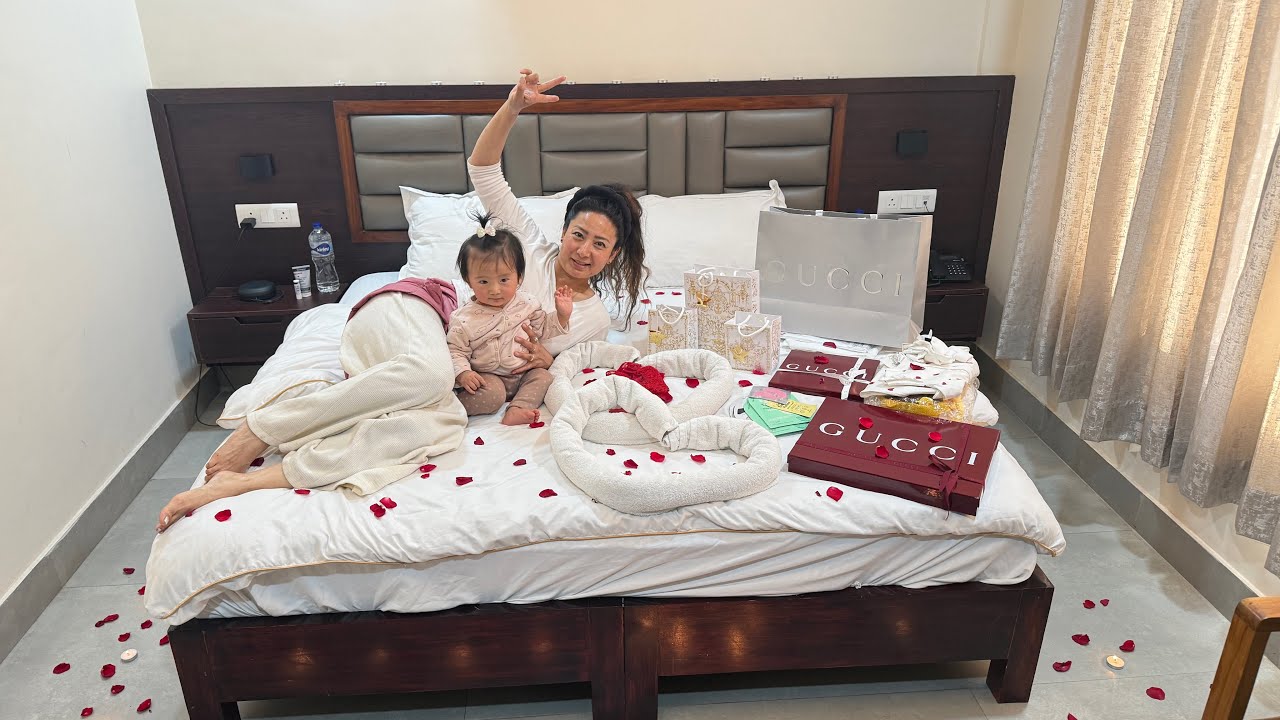 Wow surprised Valentine $ losar gift for me and my daughter from my husband 