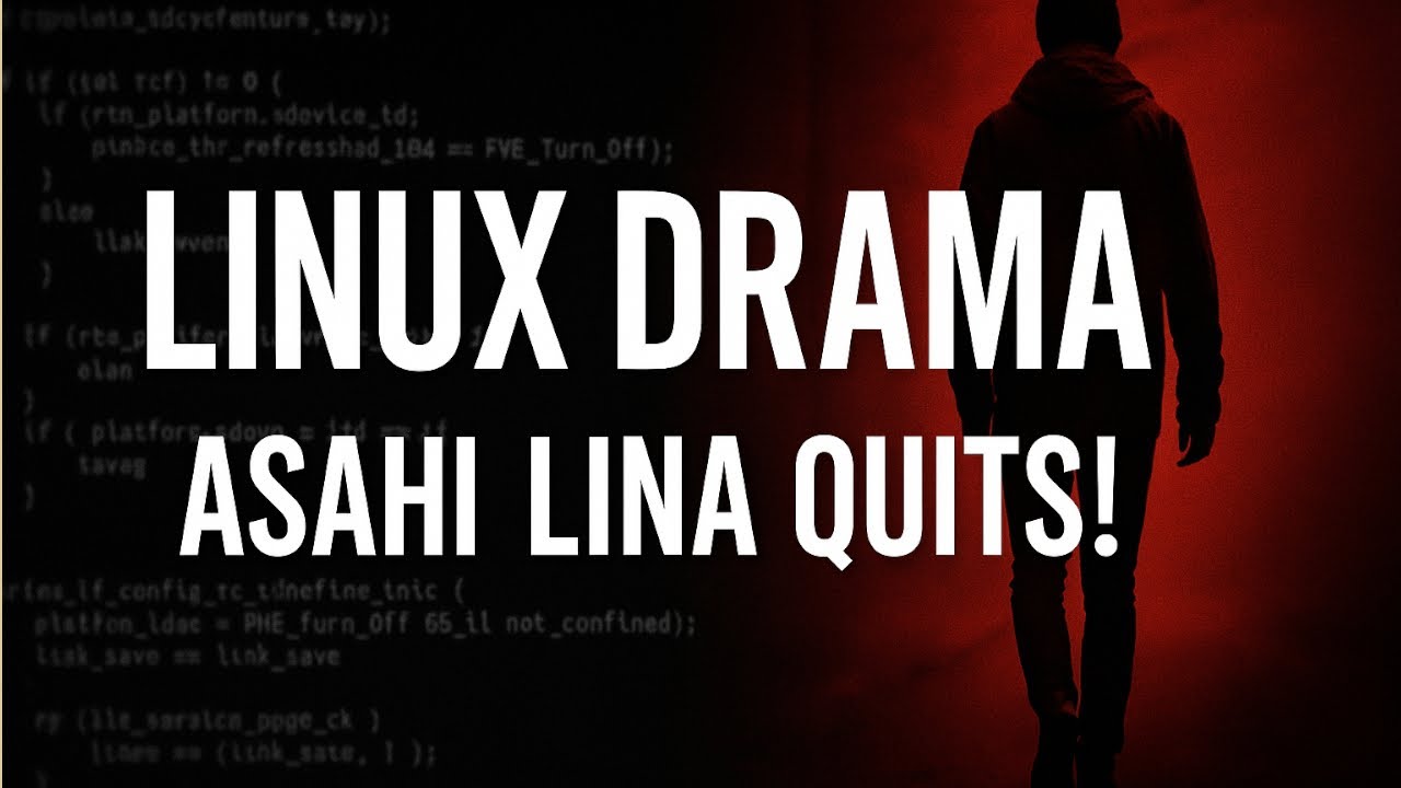 Linux Kernel Drama: Asahi Lina Slams The Door and Leaves