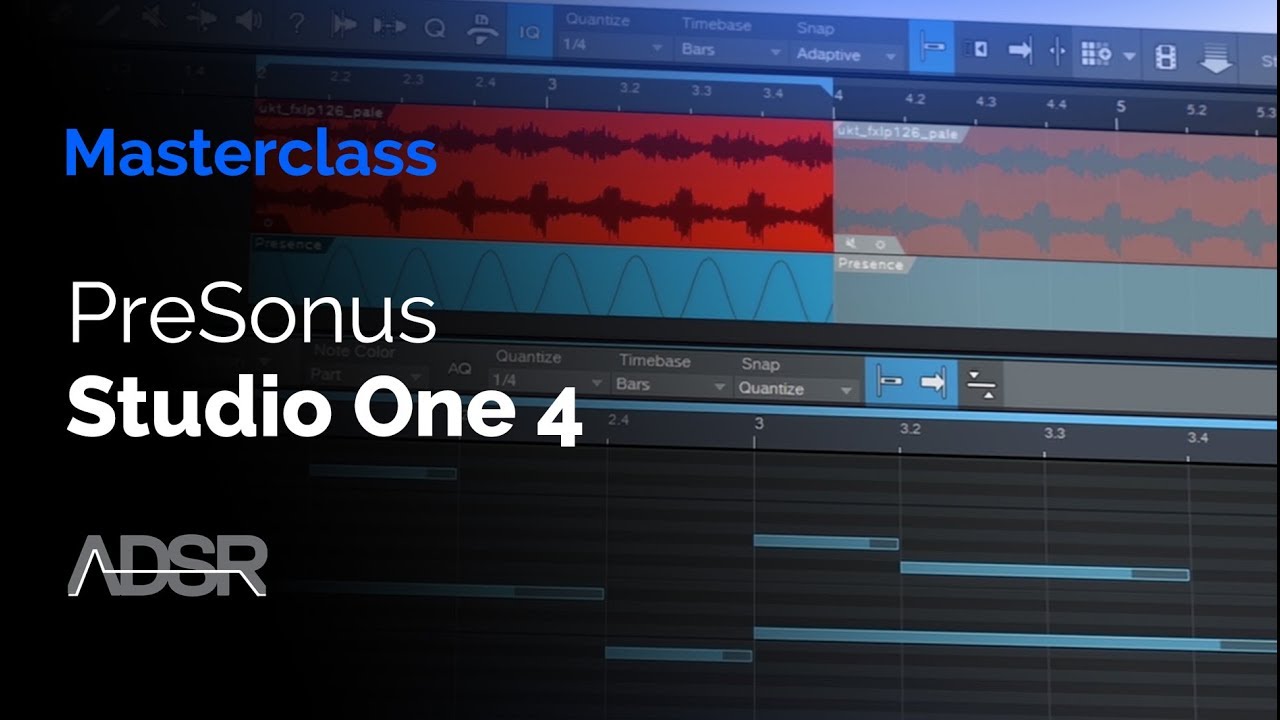 Getting Started with Studio One 4 [ Course ]