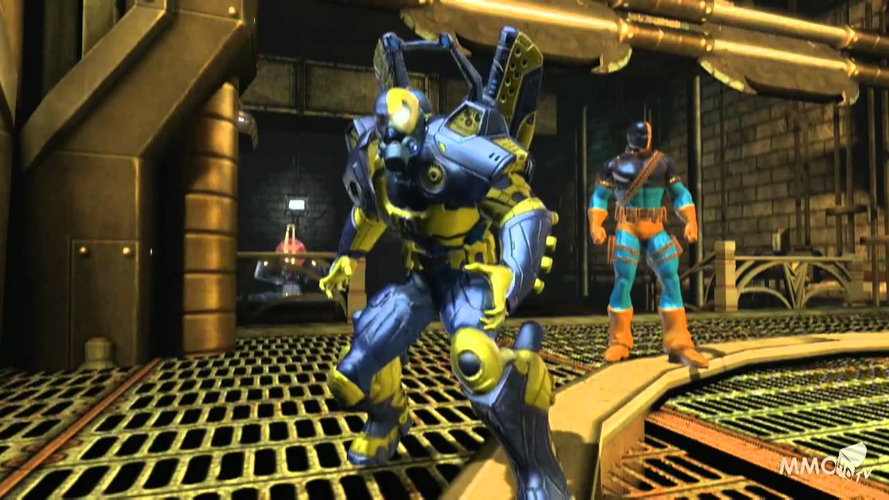DC Universe Online Deathstroke and Robin battle suits - MMO HD TV (720p)