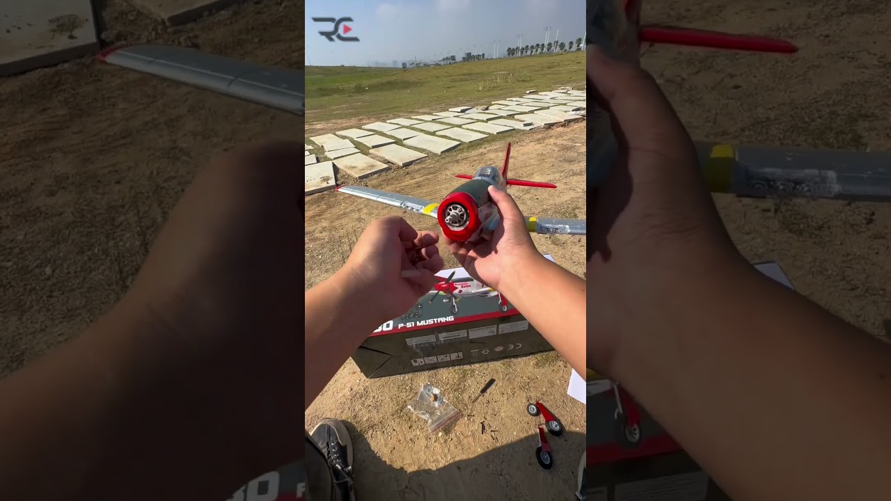 Volantex P51 Mustang Ready to Fly RC Plane#rctoys #airplane #shortvideo