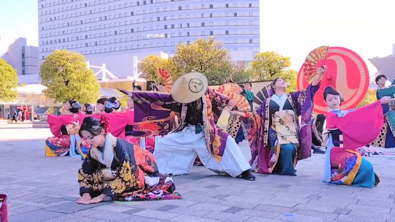 kagura　かぐら　よさこい　2024　第23回 ドリーム夜さ来い祭り 東京ビッグサイト前