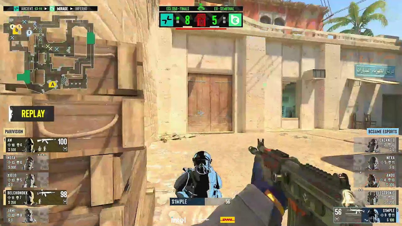AO VIVO: PARIVISION vs BC.GAME | ESL Challenger League EU | Season 50