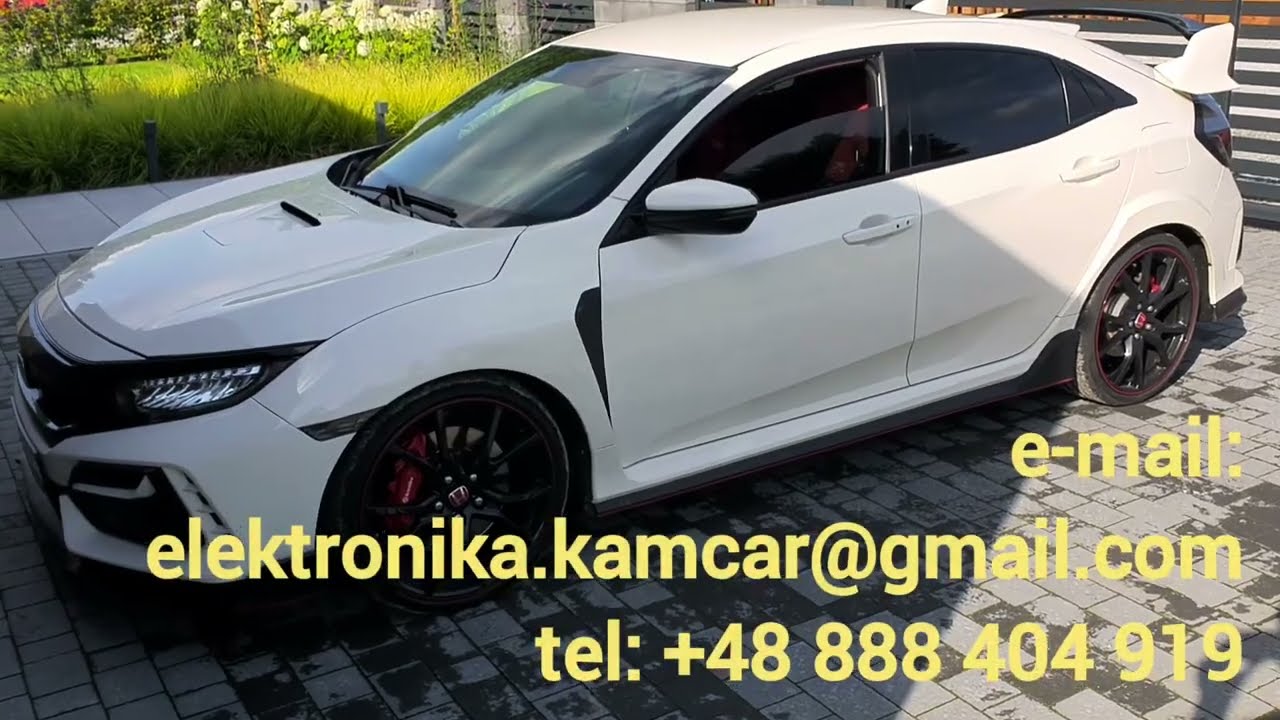 Honda Civic X Type R konwersja USA do EU