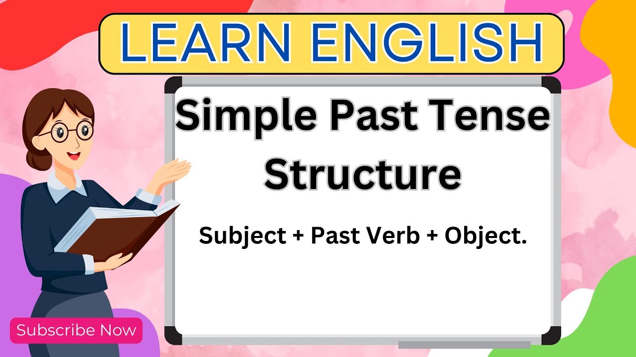 Simple Past Tense Structure With example for beginner /English grammar #english #simplepasttense