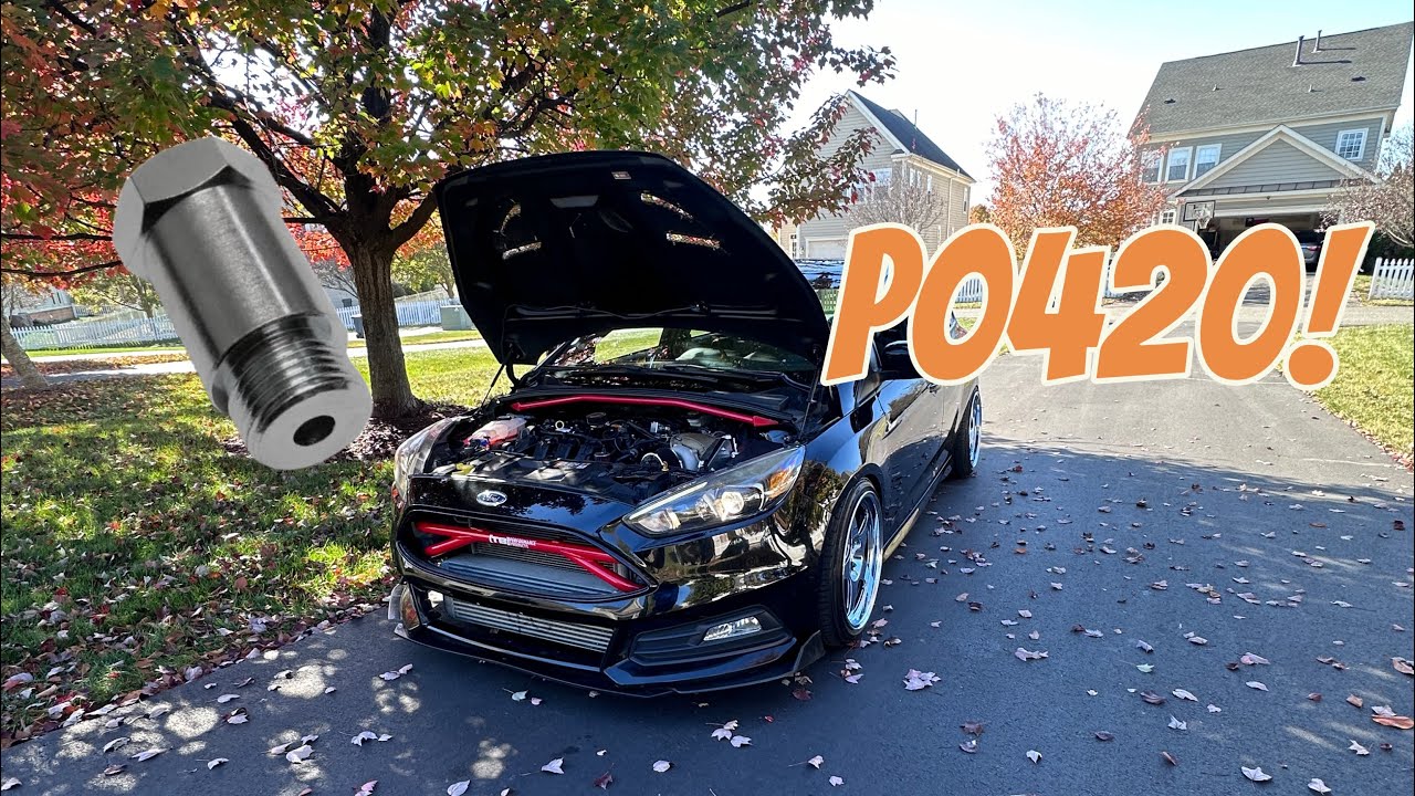 EVERY Focus ST/RS owner NEED THIS for your downpipe!! P0420 CODE!