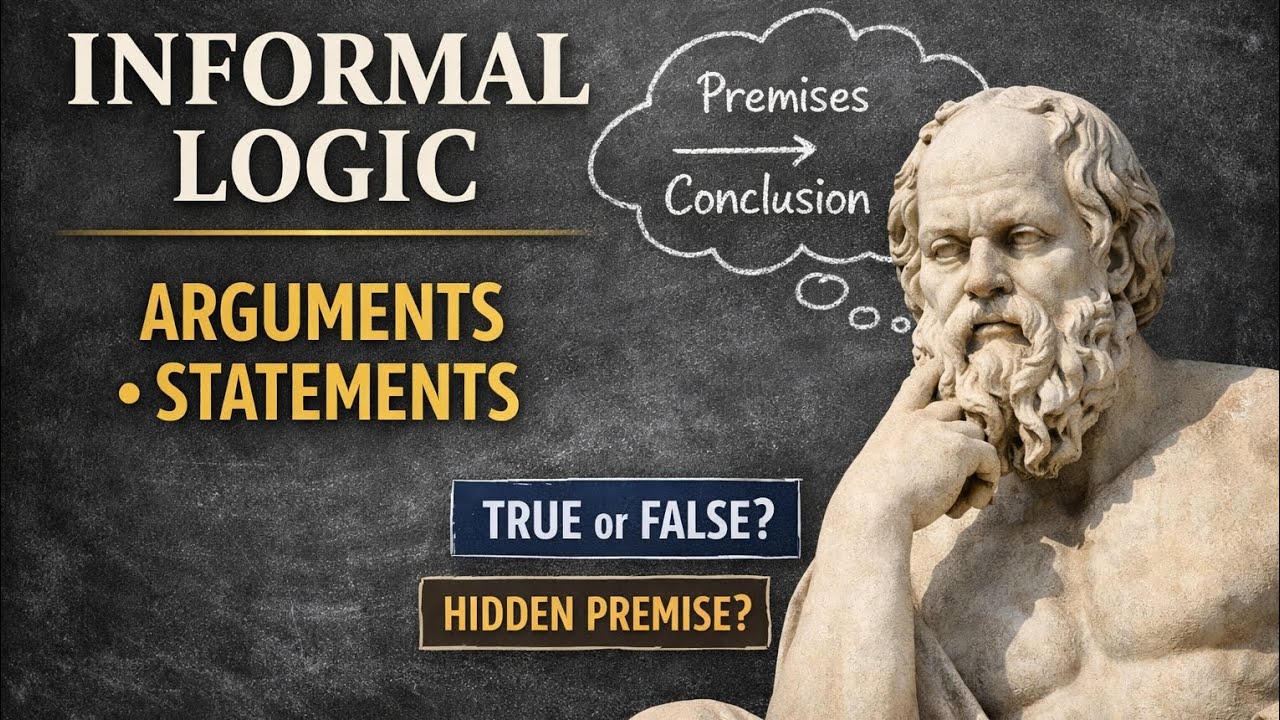 2 | Informal Logic Explained | Statements, Propositions & Arguments