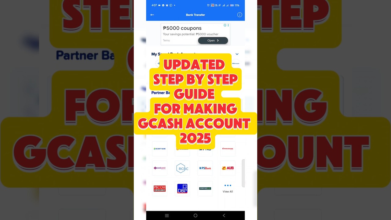 How to Create a GCash Account in 2025 (Easy Step-by-Step Guide!)