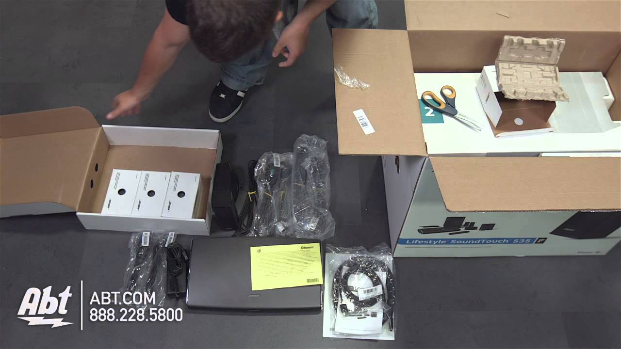 Unboxing: Bose Lifestyle SoundTouch 535 Entertainment System - 738516-1100
