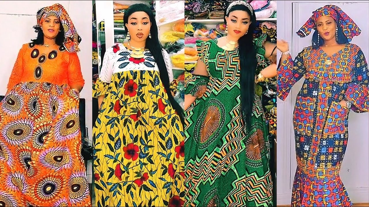 СУПЕР АФРИКАНСКИЕ МОДЕЛИ В СОВРЕМЕННЫХ И КРАСИВЫХ ДЛИННЫХ ПЛАТЬЯХ PAGNE/AFRICAN WAX/ANKARA