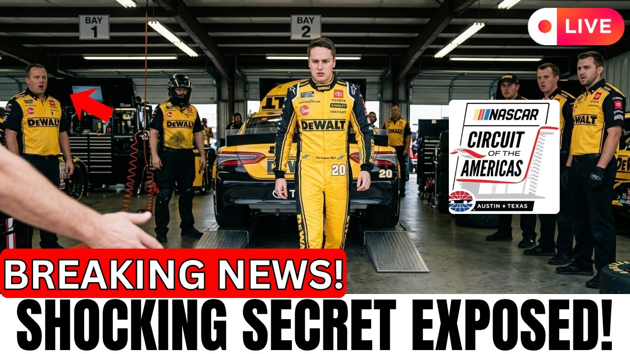 NASCAR in BIG TROUBLE! Christopher Bell SLAMS Team for UNEXPECTED DEPARTURE Before Martinsville!