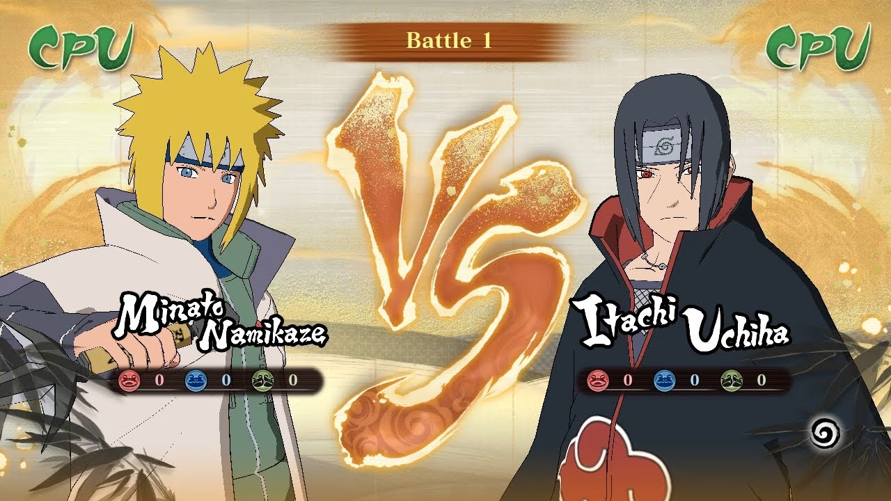 Minato vs Itachi Storm Connections Fastest Hokage vs Strongest Uchiha – Epic Fight!