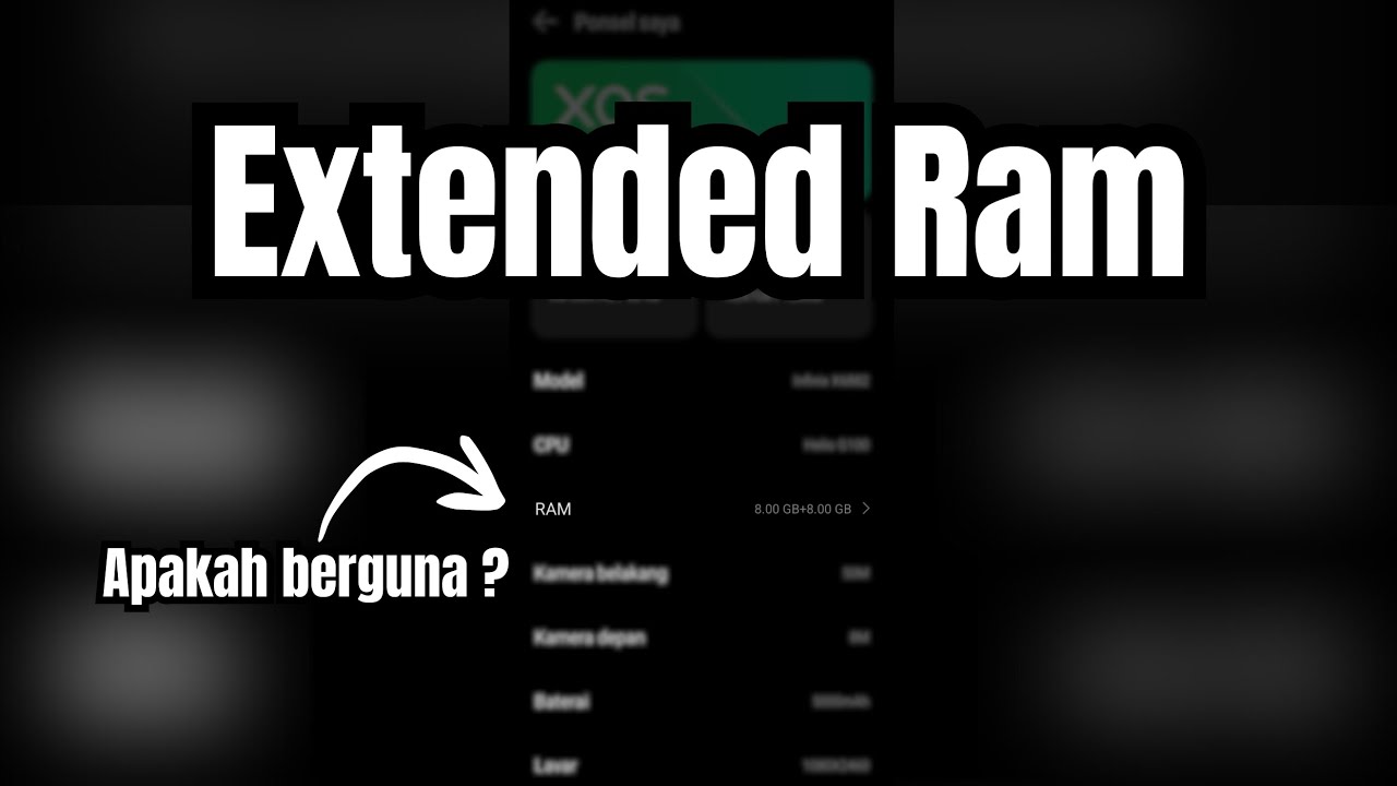 Apakah extended ram berguna ?