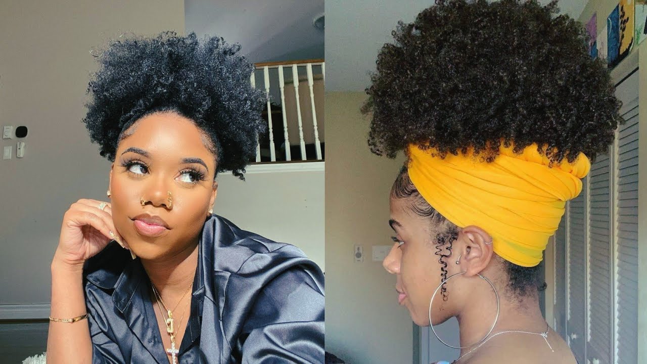 🍍HIGH PUFF TUTORIALS ON NATURAL HAIR🦋//a compilation 2021🌻