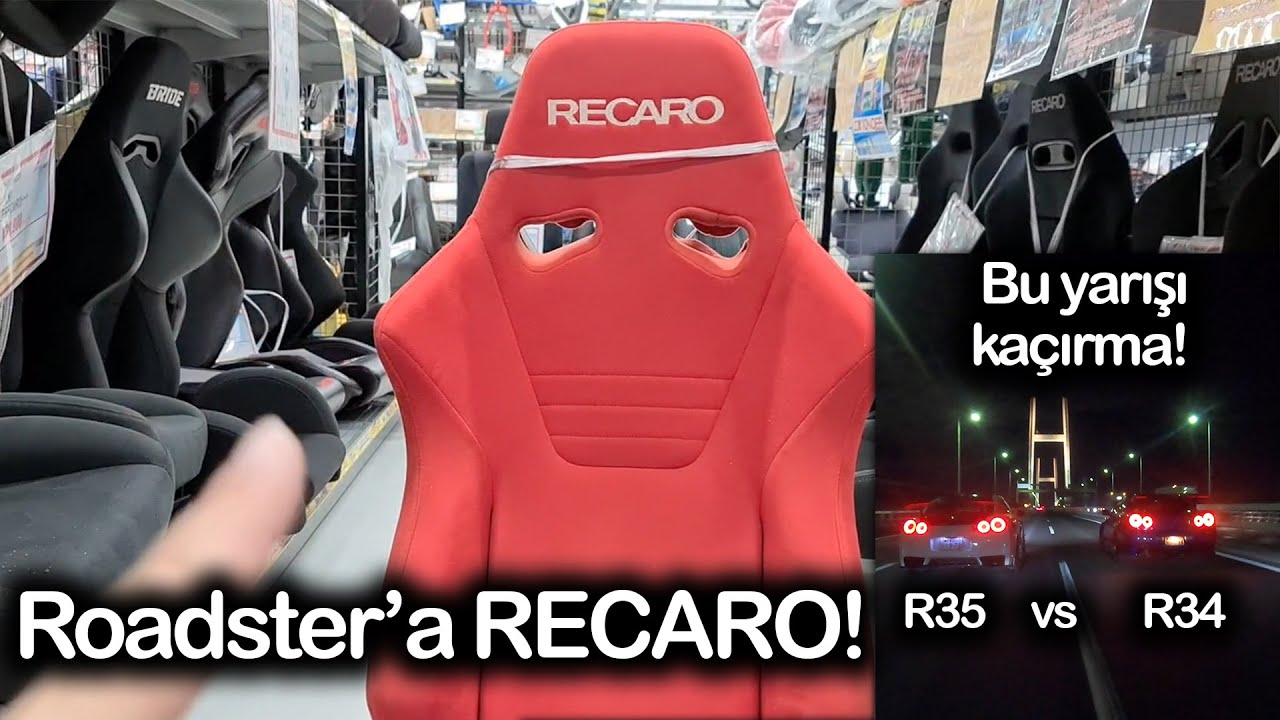 Mazda Roadster, эпизод 19; Сборка RECARO SR-6 | Гонка R34 против R35 | Запчасти Up Garage | Японский
