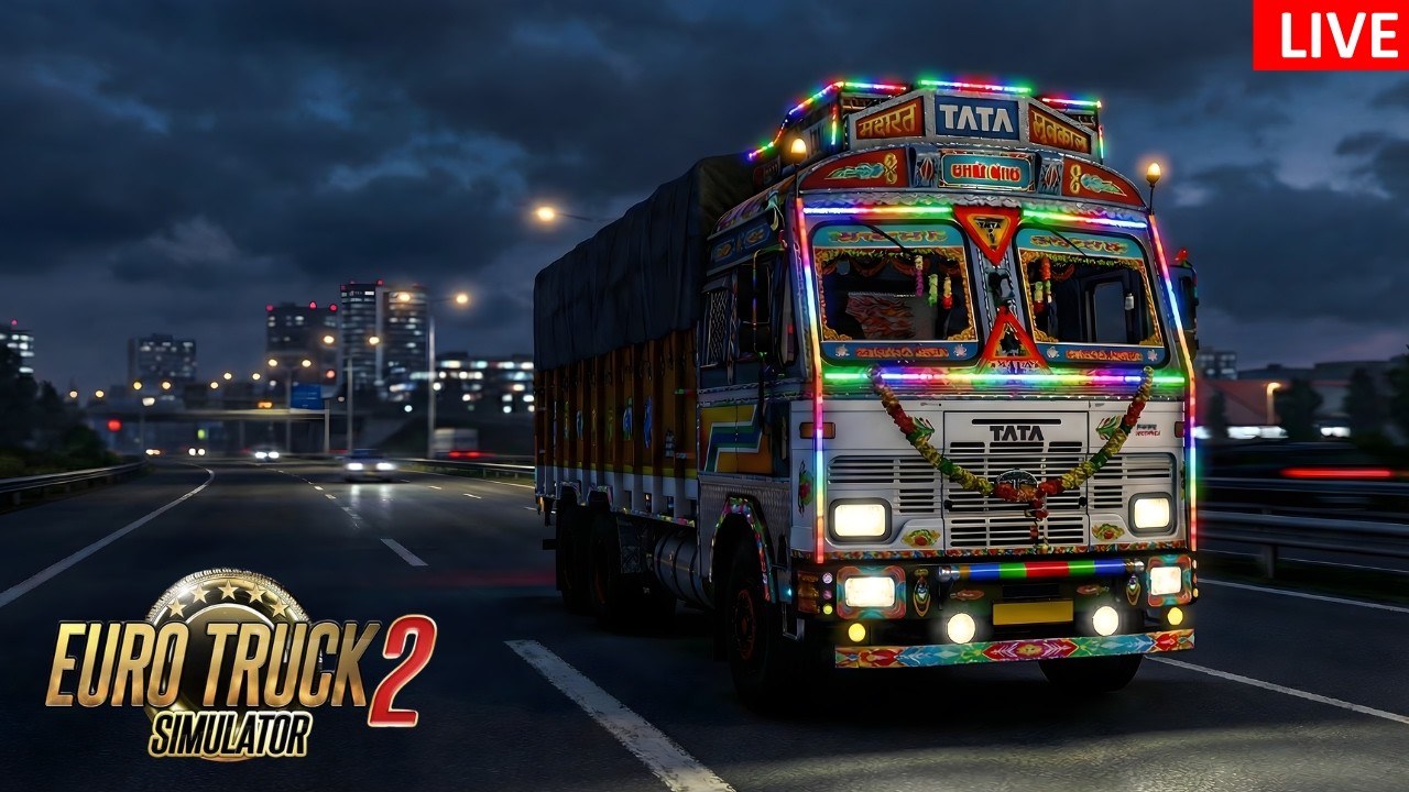 Euro Truck Simulator 2 JETANG MAP CONVOY 😍 | PUBLIC SESSION NONSTOP DRIVING