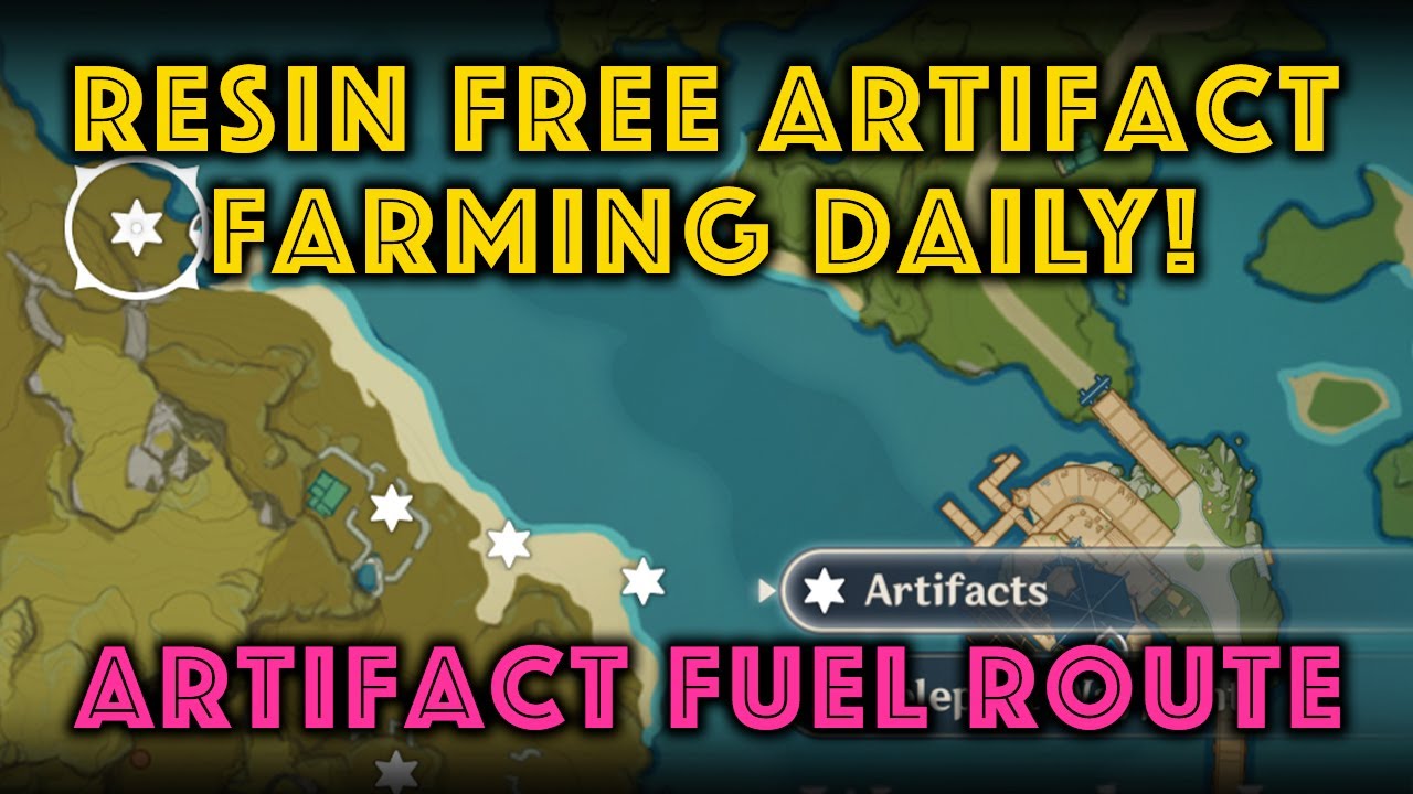RESIN FREE Daily Artifact Farming Route! Genshin Impact Guide