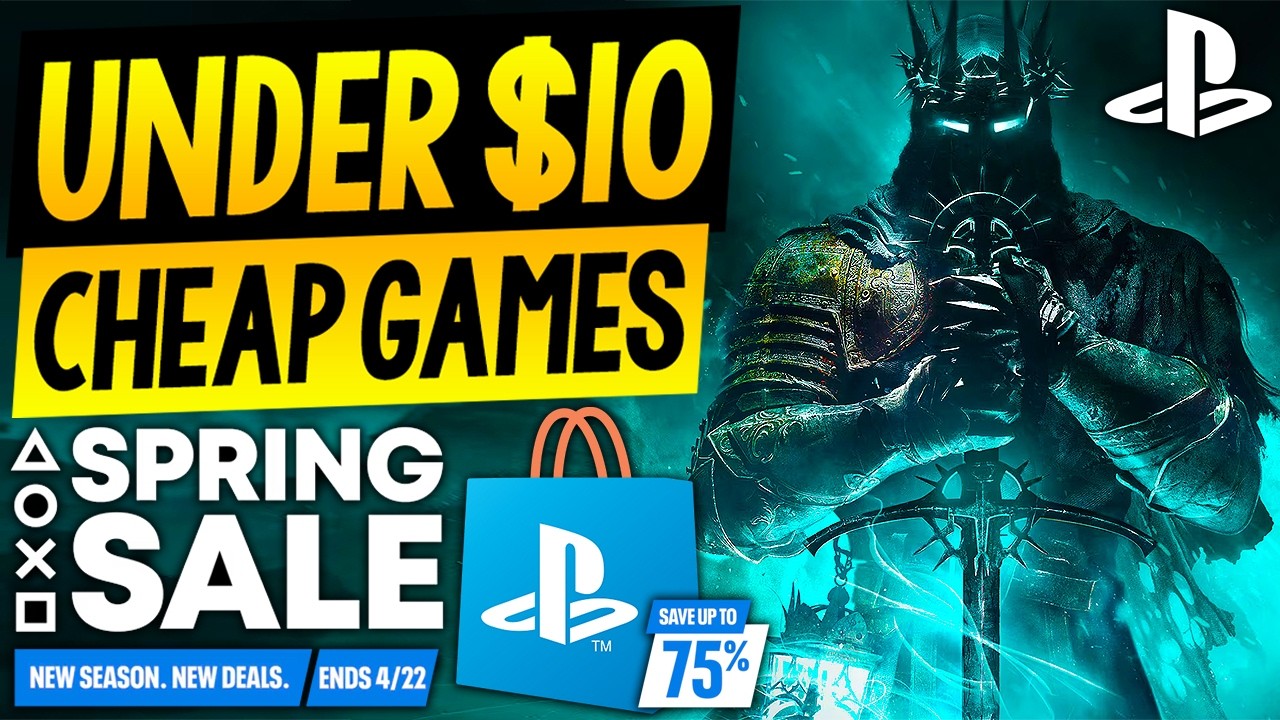 Удивительные предложения на игры в PSN по цене МЕНЬШЕ 10 ДОЛЛАРОВ! Весенняя распродажа PSN 2026: ...