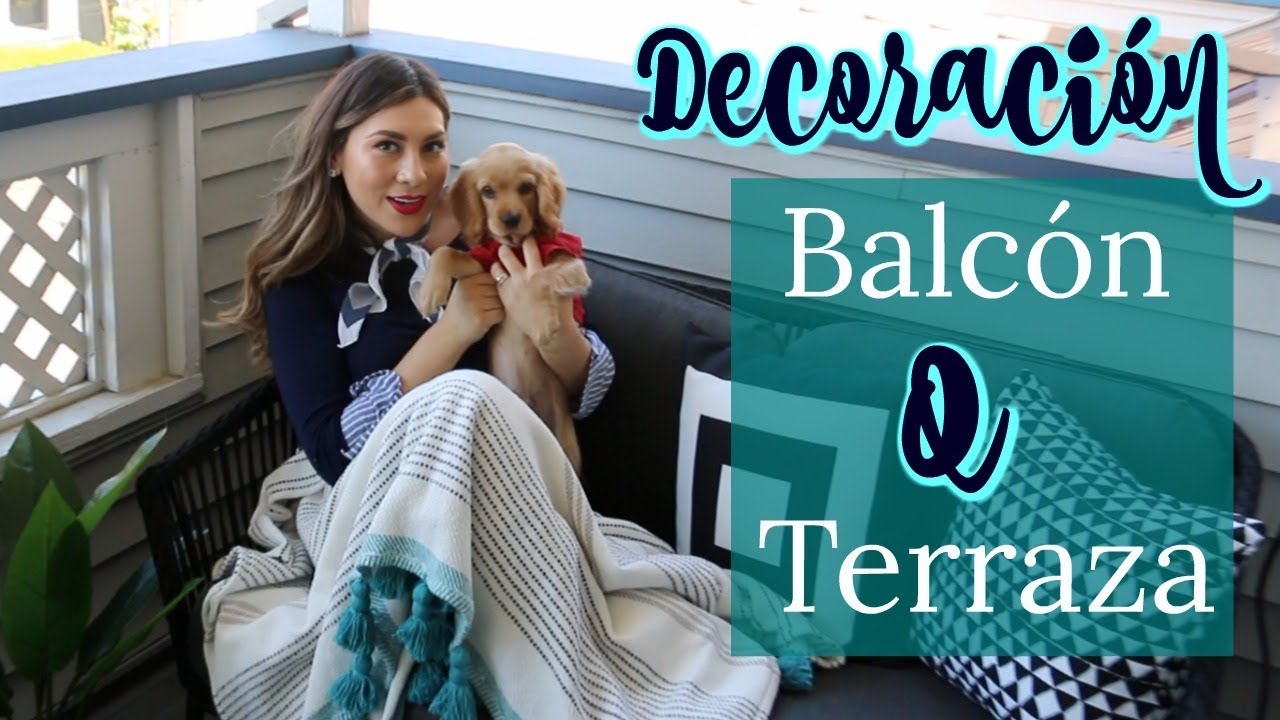 DECORACIÓN BALCÓN o TERRAZA || MELISSA TORRES