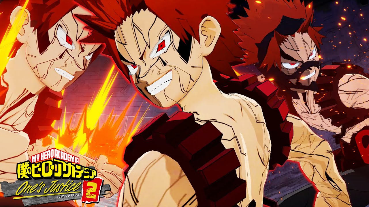UNBREAKABLE KIRISHIMA GAMEPLAY - My Hero Academia: One's Justice 2 Unbreakable Kirishima Gameplay