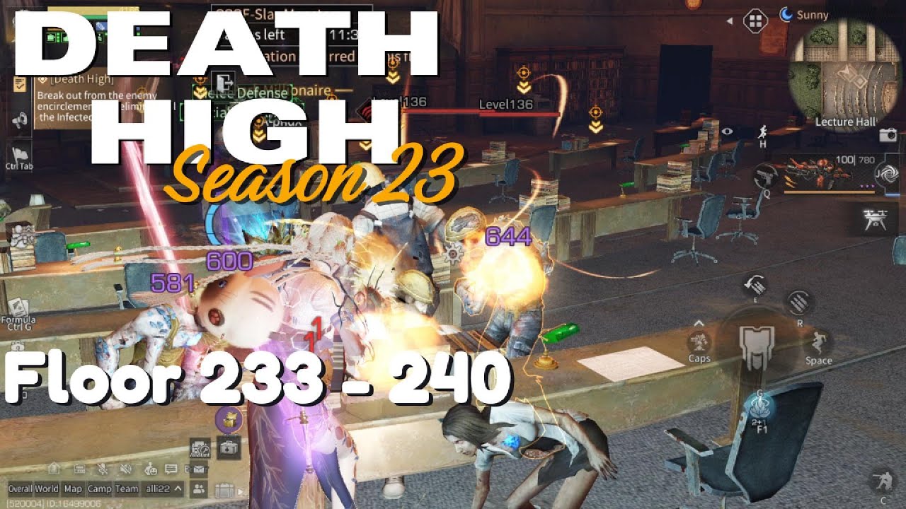 LIFEAFTER - DEATH HIGH FLOOR 233 - 240 | SEASON 23