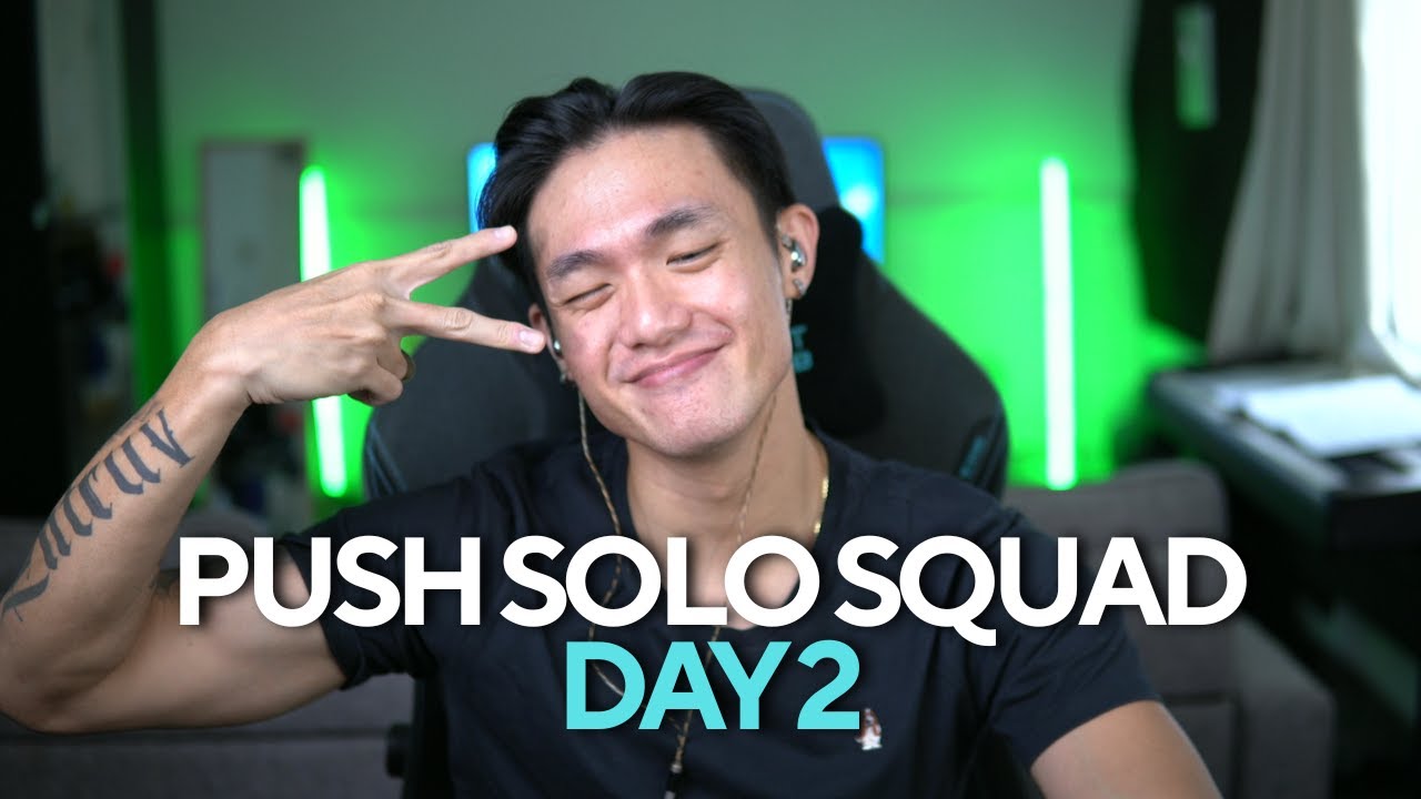 DAY 2 PUSH SOLO SQUAD CONQUEROR