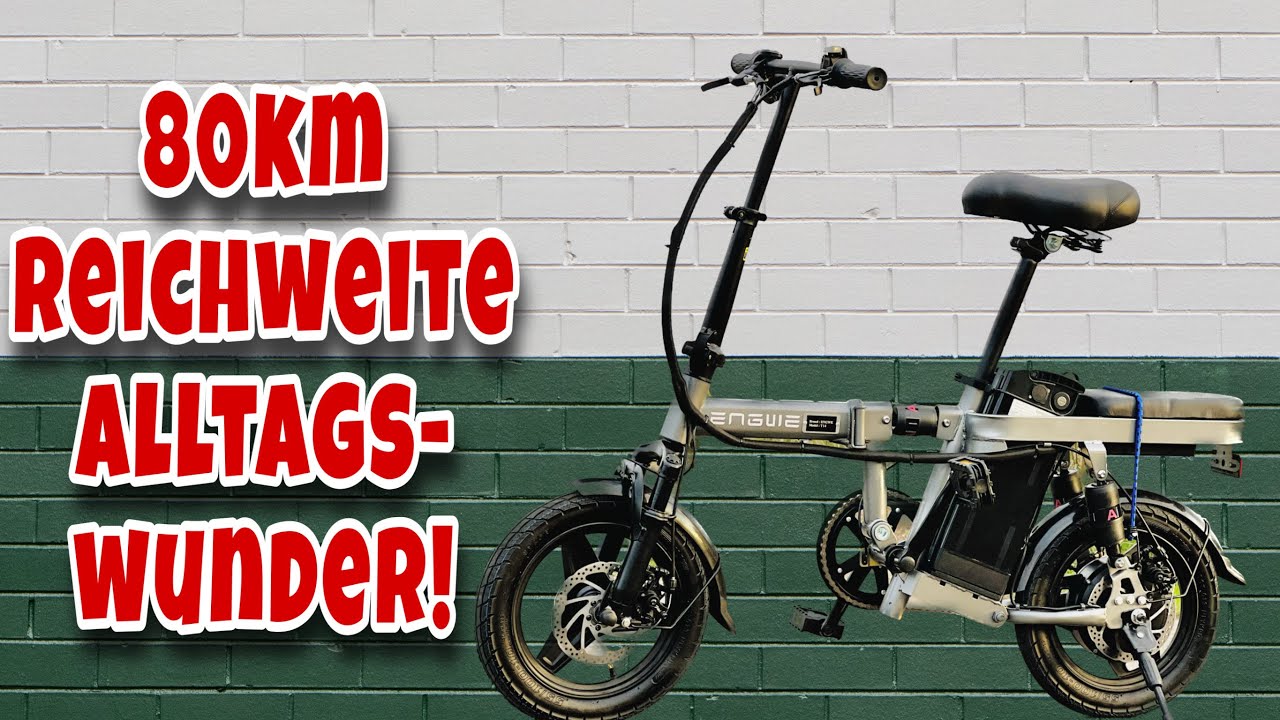 Genial: Engwe T14 Klapp Ebike -350W- 80km -Extrem klein und wendig -Unglaublich bequem -Alltagwunder