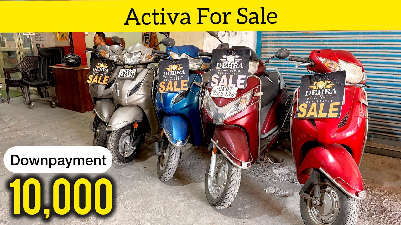 Activa For Sale | Second Hand Scotty For Sale | 10,000 Downpayment only #secondhandscooty #dehradun