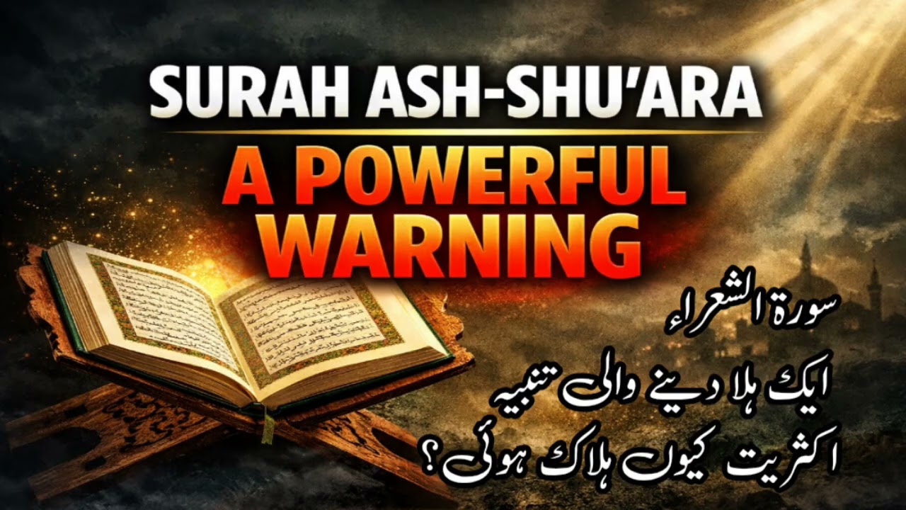 Surah Ash-Shu‘ara | A Powerful Warning | Deep Quranic Reflection