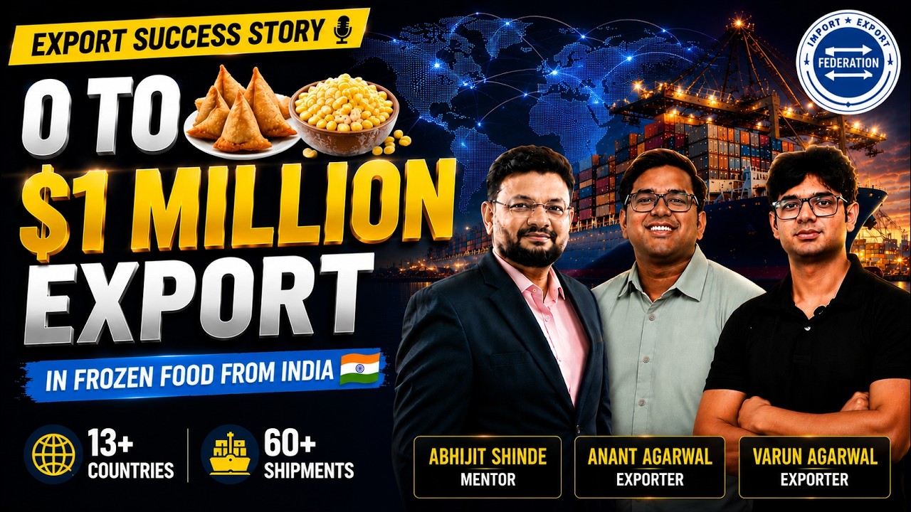 ZERO to $1 Million Food Export Secrets | 60+ Shipments to 13+ Countries | Export Podcast 2026