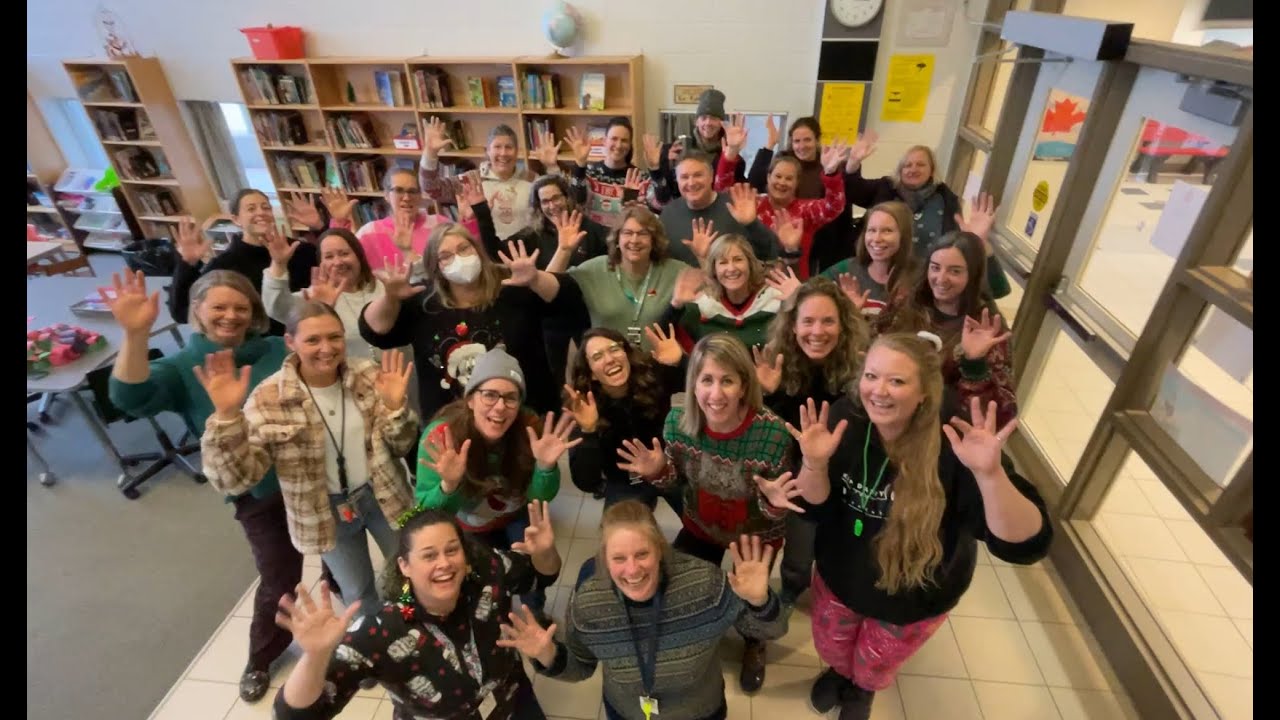 Winter fun with the staff of Ken Danby Public School!