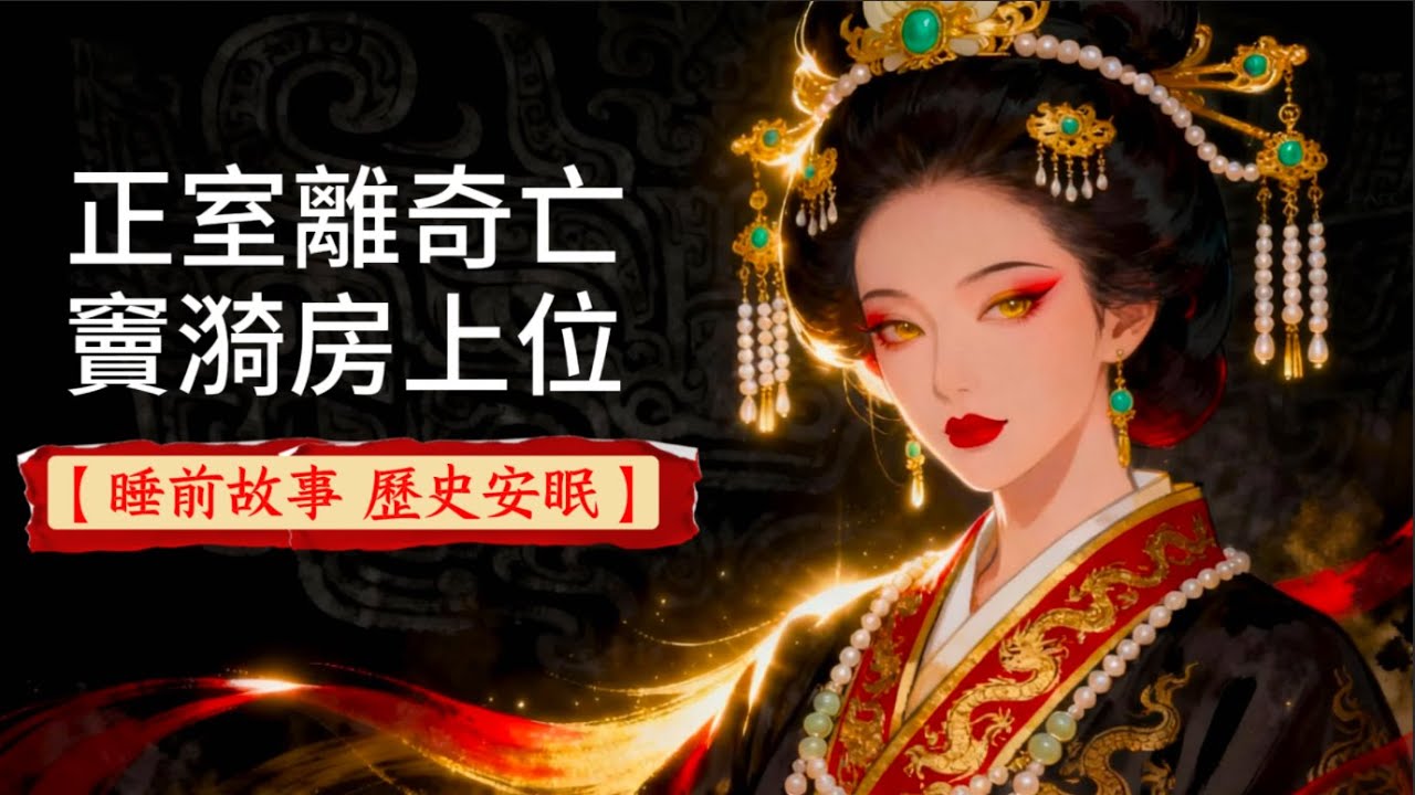 漢朝秘辛：原配與四子全暴斃？揭秘竇漪房從宮女到太后的上位真相！| 睡前故事，歷史安眠