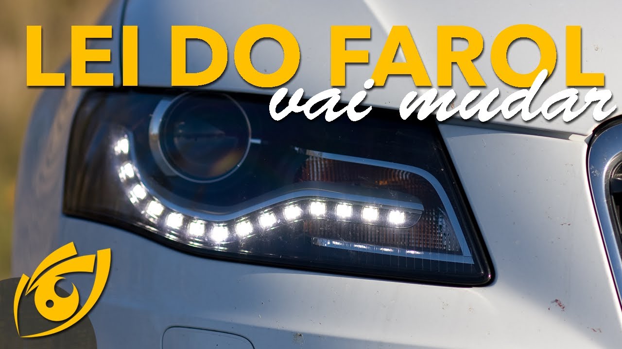Lei do farol baixo em rodovias vai mudar