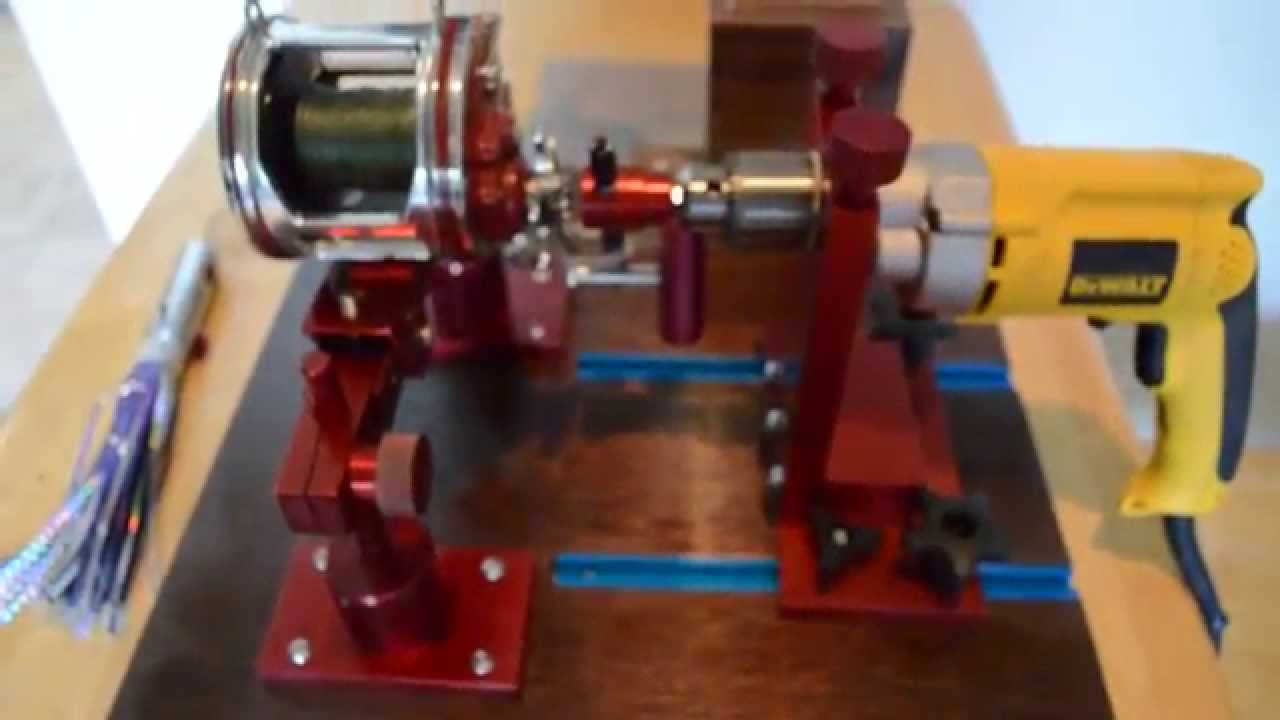 Line Winder built with Bees Knees Spooler