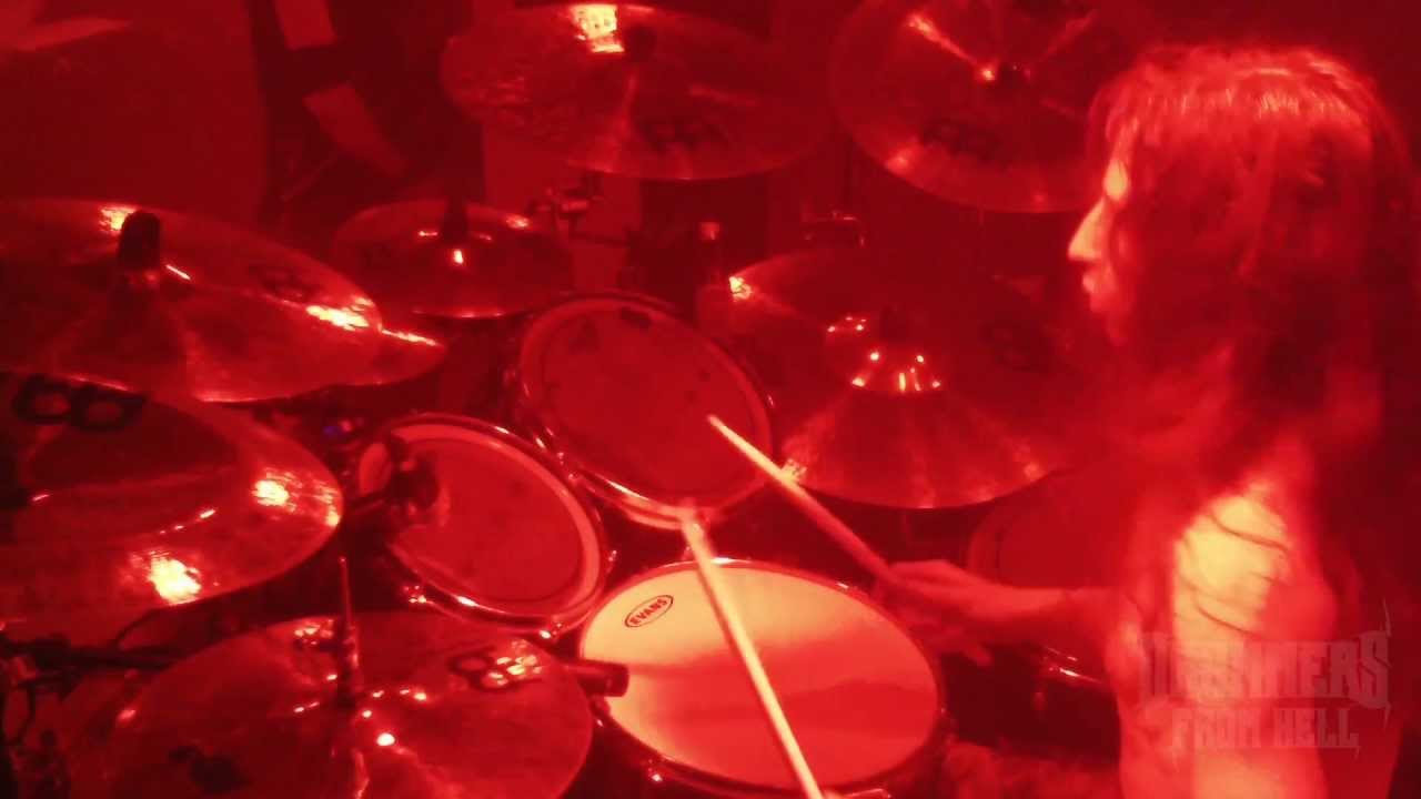 VADER@Carnal live 2012-James Stewart (Drum Cam)
