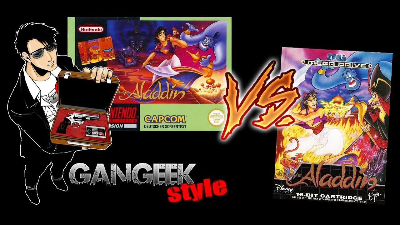 Aladdin Megadrive versus Aladdin Super Nintendo